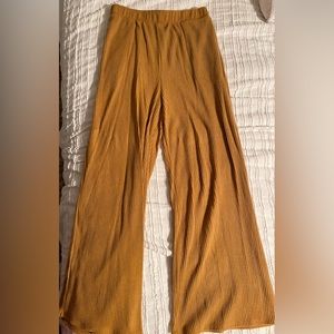 Comfy cord like polyester pant